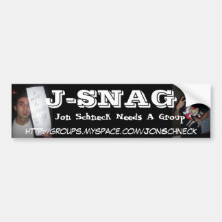 J-SNAG バンパーステッカー