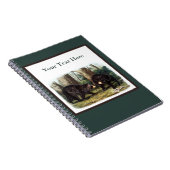 J.W. Audubon - Ursus Americanus (Black Bear) ノートブック (右側)