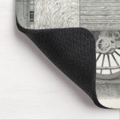 J.W. Lowryが刻む機関車 マウスパッド (コーナー)