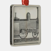 J.W. Lowryが刻む機関車 メタルオーナメント (右)