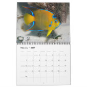 J.W.Marine Angelfishs Wall Calendar父親 カレンダー (2月 2027)