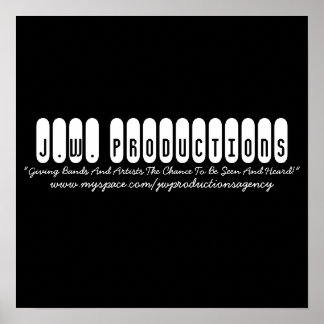 J.W. Productions, "の与えバンドとアーティスト… ポスター