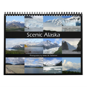 J.W.Scainut Alaska Wall Calendarお父さん。 カレンダー