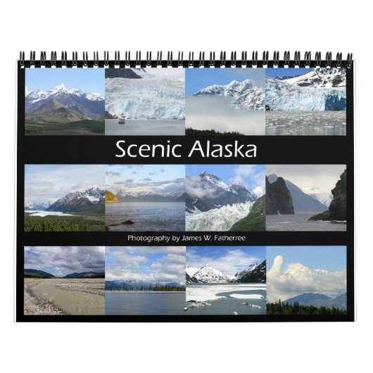 J.W.Scainut Alaska Wall Calendarお父さん。 カレンダー (カバー)