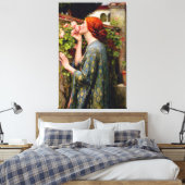 J. W. WATERHOUSE -バラの魂 – 1908 - キャンバスプリント (インサイチュ (寝室))