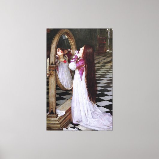 J. W. WATERHOUSE - MARIANA IN THE SOUTH - 1897 - キャンバスプリント (正面)