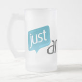 JAによって曇らされるマグ フロストグラスビールジョッキ (左)