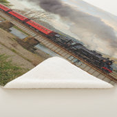 JA1271：大滝川を渡る、ニュージーランド シェルパブランケット (3/4)