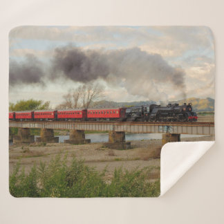 JA1271:大滝川を渡る、ニュージーランド シェルパブランケット