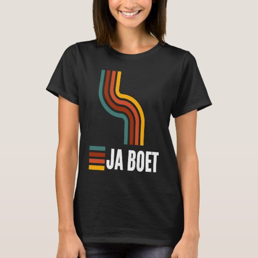 Ja boet South African Afrikaans Tシャツ (正面)