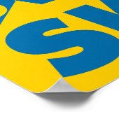 Ja、Jag Prata Svenska、スウェーデン語Yes話I ポスター (角)