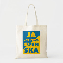 Ja、Jag Prata Svenska、Yesiスウェーデ話ンシ トートバッグ