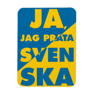Ja、Jag Prata Svenska、Yesiスウェーデ話ンシ マグネット