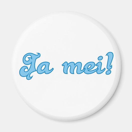 ja mei bayrisch bayerisch Bayern bavaria マグネット (正面)