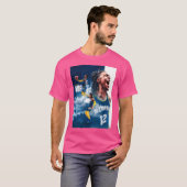 Ja Morant 12バスケットボール Tシャツ (正面フル)