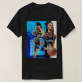 Ja Morant Dunkポスター Tシャツ (デザイン正面)