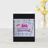 Jaaライフスタイル会社ロゴパンティング カード (黄色い花)