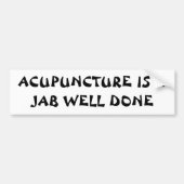 JABよく行われたフォーチュンクッキースタイル バンパーステッカー (正面)