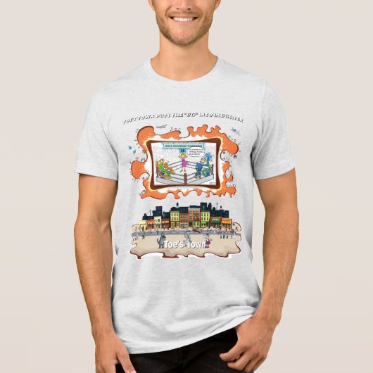 Jab Jab アッパーカット | 応援 トライブレンドTシャツ (正面)