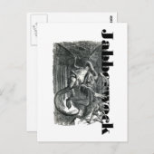 Jabberwockはがき ポストカード (正面/裏面)