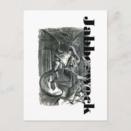Jabberwockはがき ポストカード (正面)
