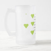 Jabezのマグの祈りの言葉 フロストグラスビールジョッキ (左)