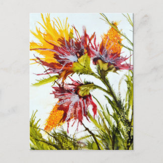 JACによって芸術を特色にする郵便はがきを"破烈させます" ポストカード