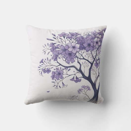 Jacarandas en Flor クッション (裏面)