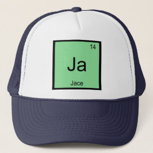 Jace Name化学要素周期表 キャップ