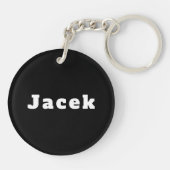 Jacek キーホルダー (裏面)