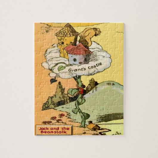 JackとBeanstalk 8x10パズル(ギフトボックス付き) ジグソーパズル (縦)