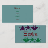 Jackプロファイルカード 名刺 (正面/裏面)