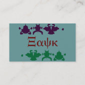 Jackプロファイルカード 名刺 (裏面)