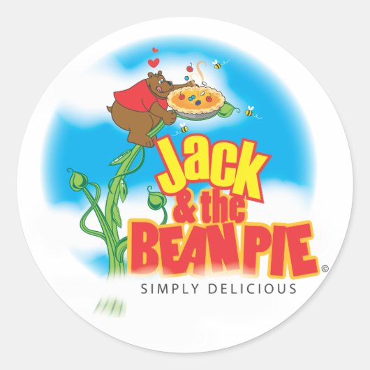 JACK AND BEAN PIE LOGO FINAL 4月27日 ラウンドシール (正面)