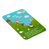 Jack and Jill Nursery Rhyme Magnet マグネット (右側)