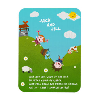 Jack and Jill Nursery Rhyme Magnet マグネット