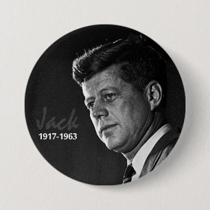 Jack Kennedy 1917-1963年 缶バッジ