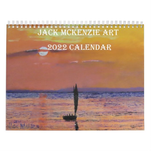 Jack Mckenzie Art 2022 Calendar カレンダー (カバー)