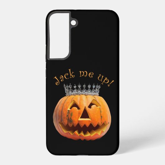 "Jack Me Up" ハロウィン Samsung Galaxyケース (裏面)