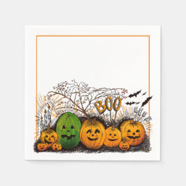Jack-O-Lanternラインアップ スタンダードカクテルナプキン
