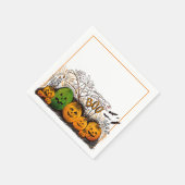 Jack-O-Lanternラインアップ スタンダードカクテルナプキン (角)