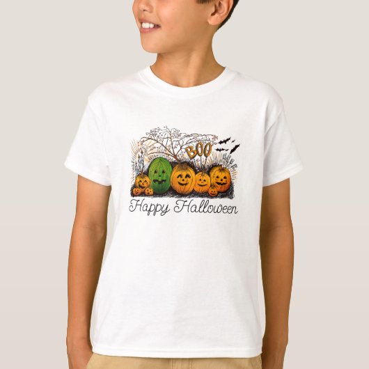 Jack-O-Lanternラインアップ Tシャツ (正面)