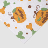 Jack-o-Lantern & Bones Spooky Halloween  薄葉紙 (詳細)