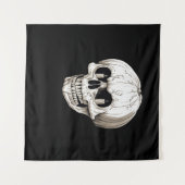 Jack O Lantern Cranium Halloween Gothic タペストリー (正面(横))