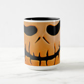 "Jack-o'-Lantern Delight: Halloween Pumpkin Mug" マグカップ (中央)