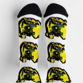 Jack o' lantern Funny ソックス (上部)