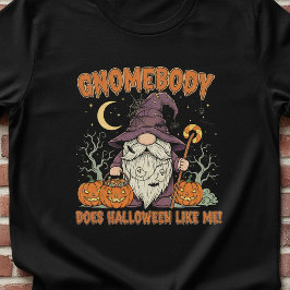 Jack-O’-Lantern Gnome Halloween Shirt –Cute Spooky トライブレンドＴシャツ