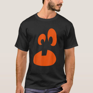 Jack O Lantern Pumpkin Face Funny Halloween Costum Tシャツ