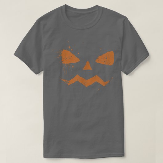 Jack O Lantern Pumpkin Scary Costume Funny Hallowe Tシャツ (デザイン正面)