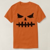 Jack O Lantern Scary Pumpkin Halloween Costume  Tシャツ (デザイン正面)